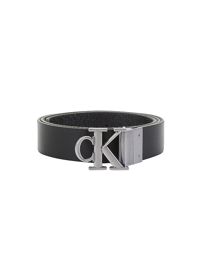 CALVIN KLEIN JEANS Gürtel silber | 75